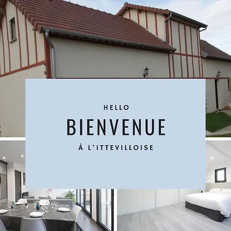 Villa L'ittevilloise Cosy Hyper Centre Jardin