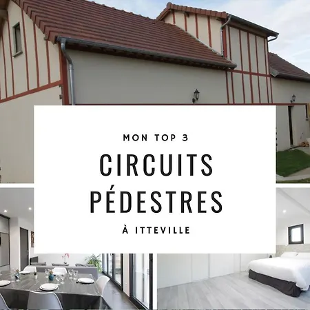 L'ittevilloise Cosy Hyper Centre Jardin Villa Itteville